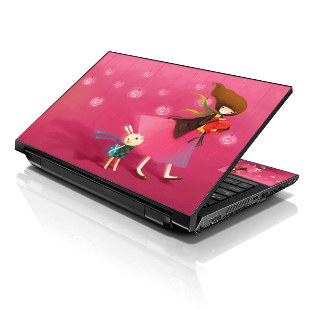 LSS 15.6 & 17.3 Inches Laptop Notebook Skin Sticker Decal - Girl Birthday Party